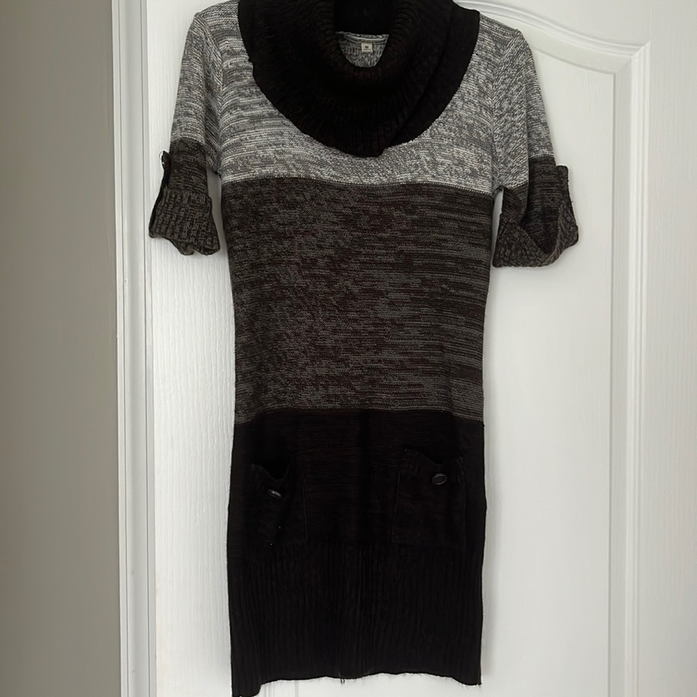 Sweater mini dress